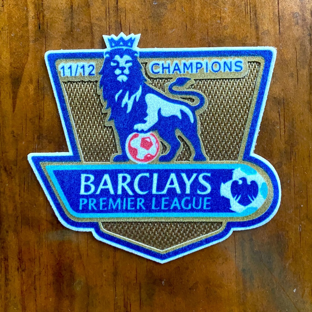 Official Barclays Premier League Champions badge.